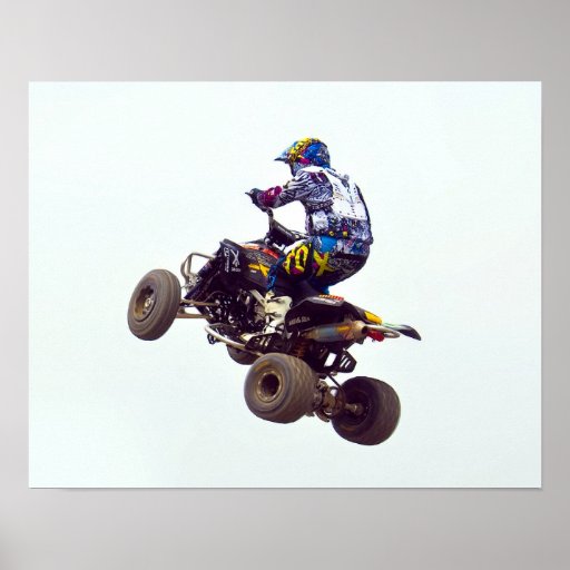quad bike print