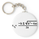 quadratic formula keychains