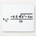 quadratic formula mousepads