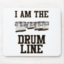 Quads: I Am The Drum Line Mousepad