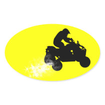 quads. oval stickers