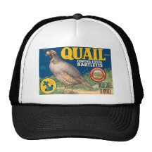 Quail Brand Contra Costa Bartletts Trucker Hat