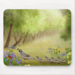 Quail in a Meadow Mousepad