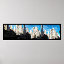 Quake NYC Abstract Art Canvas Print 42 by 12