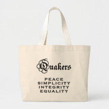 Quaker Motto Bags
