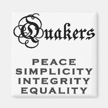 Quaker Motto Refrigerator Magnets