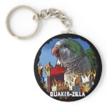 QuakerZilla Keychain