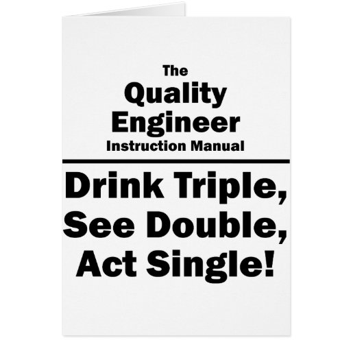quality engineer greeting cards
