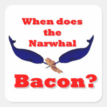 Quand fait-il le lard de Narwhal ? Autocollants