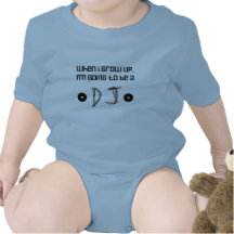 Quand je grandis…. LE DJ T-shirts