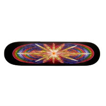 Quand les étoiles se heurtent skateboards personnalisés