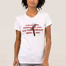 Quand les lumières s'éteignent ! {ROUGE} T-shirt