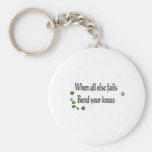 "Quand tout le d'autre échoue" le keychain porte-clés