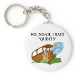quantum computer joke key chains