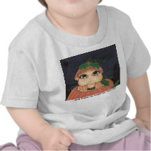 Quantum Kid in a Halloween Pumpkin Tshirts