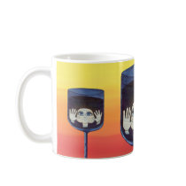 Quantum Kid in Wine Glass Coffee Mug