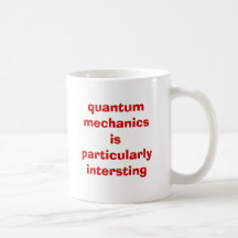 quantum mechanics mug