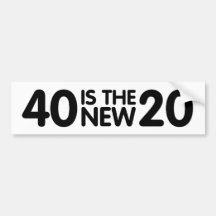quarantième Anniversaire Autocollant Pour Voiture