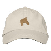 Quarter Horse Head Embroidered Hats