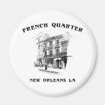 Quartier français la Nouvelle-Orléans Aimants
