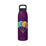 Quatre lucettes bouteille d'eau réutilisable