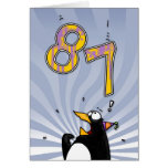 quatre-vingt-dix-septième anniversaire - carte de 