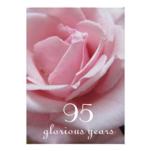 quatre-vingt-quinzième Célébration d'anniversaire  Invitations Personnalisées