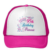 quatre-vingt-quinzième Princesse d'anniversaire Casquette