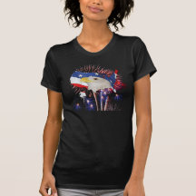 Quatrième tout américain de juillet t-shirts