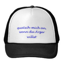 quatsch mich an baseballcaps