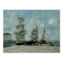 Quay at Honfleur Post Card