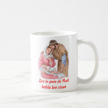 Que la paix de Noël habite ton coeur Tasse
