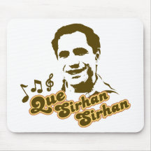 Que Sirhan Sirhan Mouse Pad