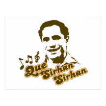 Que Sirhan Sirhan Post Cards