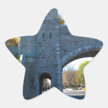 Quebec City Canada Castle Gates Star Stickers