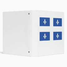 Quebec Flag Binder