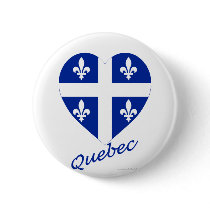 Quebec Flag Heart with Name