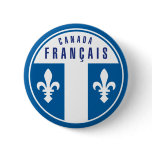 Quebec, La Belle Province Pinback Buttons