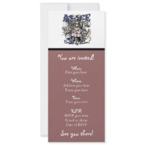 Queen Alice Carnivale Style Personalized Announcements