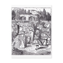 Queen and Alice postcards