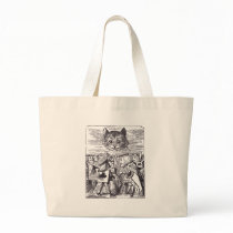 Queen and Cheshire Cat bags