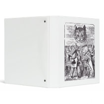 Queen and Cheshire Cat binders