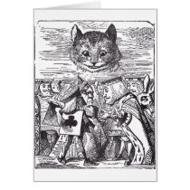 Queen and Cheshire Cat cards