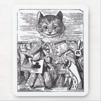 Queen and Cheshire Cat mousepads