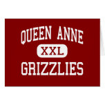 Queen Anne - Grizzlies - High - Seattle Washington Greeting Card