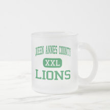 Queen Annes County - Lions - High - Centreville Coffee Mugs