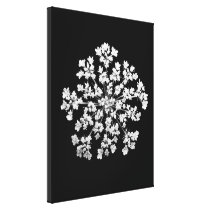 Queen Anne's Lace Wrapped Canvas Canvas Print