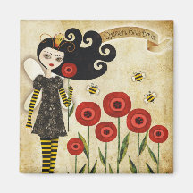 Queen Beatrix Refrigerator Magnet