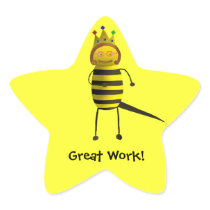 Queen Bee, Great Work! stickers