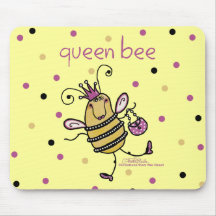 Queen Bee Mouse Pads